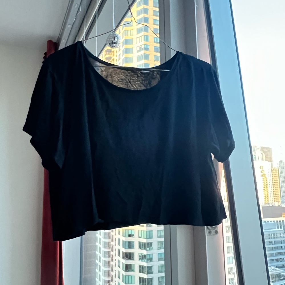 Flowy crop top